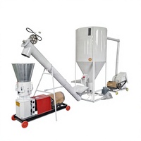 Granulateur de granulés d'aliments pour volailles et canards Jialong, diesel, haute productivité, 200 kg/h, en acier, biphasé 220V/380V, neuf, pour usage domestique