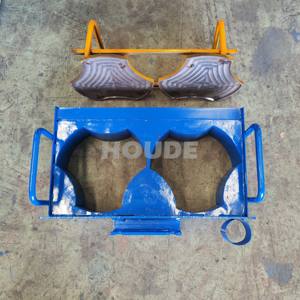 Meilleure vente bloc <span class=keywords><strong>de</strong></span> presse à Vibration électrique moule à verrouillage creux Mini couche chaussée formant moule solide fabrication <span class=keywords><strong>de</strong></span> briques Standard - Product Image 2