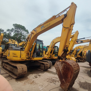 Excavatrice Komatsu PC138USLC d'occasion, 13,8 tonnes, faible nombre d'heures de travail, haute efficacité, rotation de la flèche courte, composants hydrauliques moteur et pompe - Product Image 3