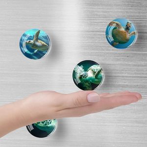 Aimant de réfrigérateur magnétique en verre personnalisé 2025 tortue design logo moderne souvenir pour <span class=keywords><strong>voyage</strong></span> cadeau parfait pour les amis et la famille - Product Image 6