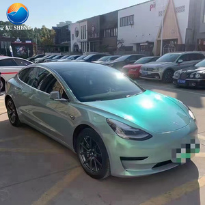 Wholesale Design Chameleon Color Change Car Wrapping <b>Film</b> Matte Gloss Metallic Glitter 1 Car Stickers - Product Image 2