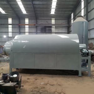 Nueva Máquina Secadora Rotatoria de Tambor Controlada por PLC de Acero Inoxidable para Granos, Hojas de Moringa, Alimentos Secos, Procesamiento de Residuos y Lodos - Product Image 2