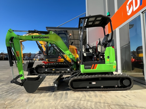Hot‑Sale Green Mini Crawler Excavator 9027FE Electric Hydraulic Digger Open Cab Equipment for Municipal Renovation & Building - Product Image 5