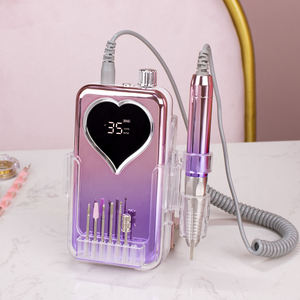 Pulidora de Uñas Eléctrica Recargable Portátil Yodoor 2025, 35000 rpm, Máquina de Taladro para Uñas, Color Degradado Brillante, Plástico + Metal, 5-8 - Product Image 1