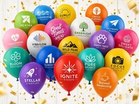Ballons en latex personnalisés de 12 pouces avec logo ou texte, ballons de fête personnalisés pour mariage, anniversaire, baby shower, événement professionnel, décoration