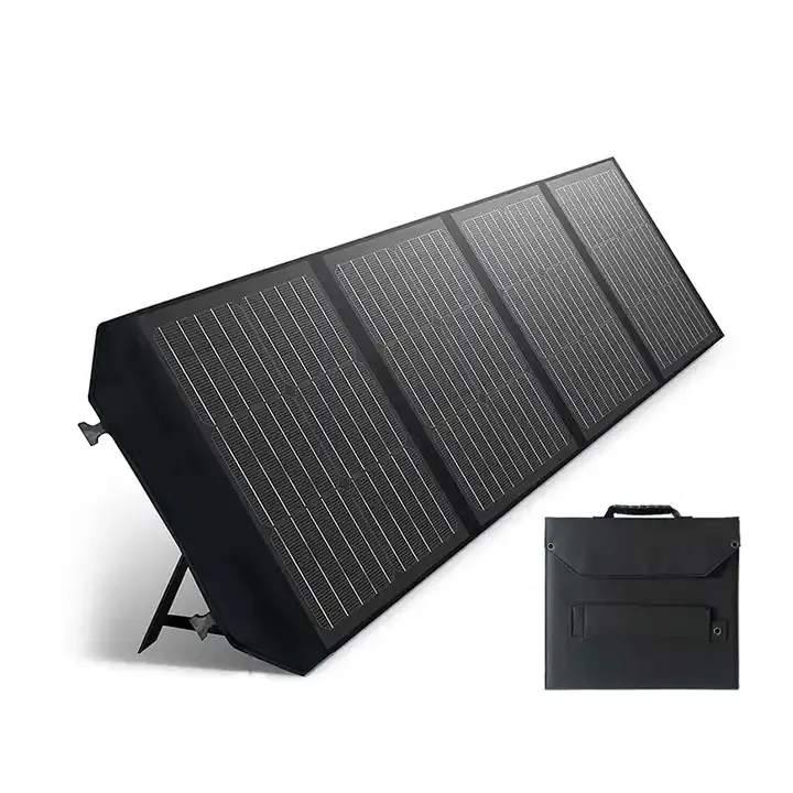 Chargeur de panneau solaire portable 100w à bon prix pour la maison finement traitée