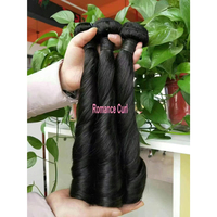 Fournisseurs d'extensions de cheveux humains Remy, origine un donatrice, cheveux brésiliens crépus bouclés, vierges, cuticules alignées, lots de cheveux bruts du sud-est