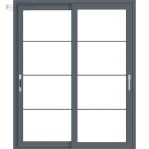 Cửa ra vào và cửa sổ các nhà sản xuất ngang nhôm trượt cửa sổ tòa nhà Màn hình cửa sổ với bán buôn vật liệu mới - Product Image 4