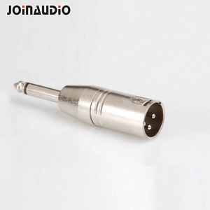 <span class=keywords><strong>Adaptateur</strong></span> audio Joinaudio <span class=keywords><strong>XLR</strong></span> <span class=keywords><strong>mâle</strong></span> 3 broches vers prise <span class=keywords><strong>jack</strong></span> stéréo <span class=keywords><strong>mâle</strong></span> 6,35 mm - Product Image 2