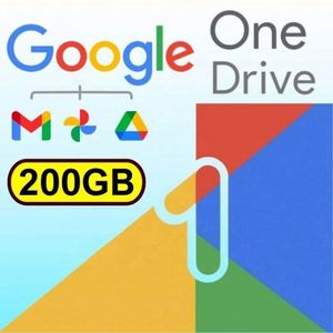 <span class=keywords><strong>Google</strong></span> <span class=keywords><strong>One</strong></span> 200GB ซอฟต์แวร์แบบสมัครสมาชิก 1 ปี - Product Image 1