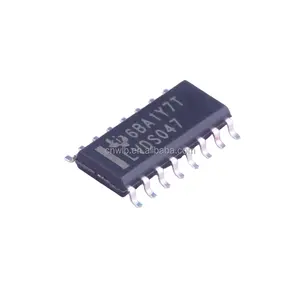 Ic chip, receptor de linha diferencial, placa ic quad lvds quad com fluxo-através do pacote TSSOP-16
