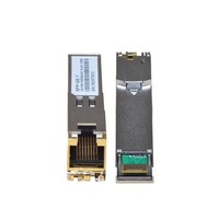 Módulo de cobre transceptor 10GBase-T SFP + a RJ45 CAT6a Compatible con Cisco Ubiquiti Fortinet TP-Link Mikrotik