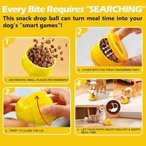 Distributeur de friandises durable et indestructible <span class=keywords><strong>pour</strong></span> <span class=keywords><strong>chien</strong></span>, <span class=keywords><strong>jouet</strong></span> d'enrichissement cognitif congelable, idéal <span class=keywords><strong>pour</strong></span> <span class=keywords><strong>occuper</strong></span> les chiens de petite et moyenne taille au quotidien - Product Image 2