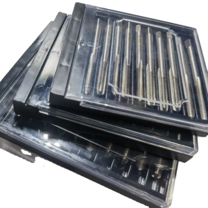 Grifo de formación HSSM2, acabado brillante, HSS, grifos para máquina, grifos de flauta recta - Product Image 2
