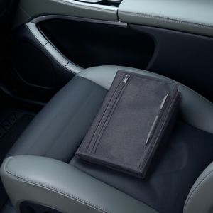 Titulaire de la carte d'immatriculation d'assurance auto personnalisée Titulaire de la paperasserie automobile de qualité supérieure Titulaire manuel de la <span class=keywords><strong>voiture</strong></span> avec étui à fermeture éclair flexible - Product Image 2