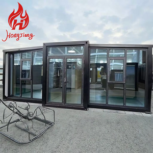 Casa Contenedor de Acero Desmontable de Lujo de 40 pies, Casa Móvil de 3 Dormitorios con Cocina, Baño, Supermercado y Gimnasio, Diseño Moderno - Product Image 1