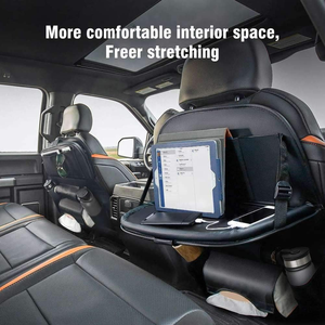 Organizador Universal de Asiento Trasero de Coche Plegable de Cuero con Más de 12 Compartimentos y Caja de Almacenamiento - Product Image 5