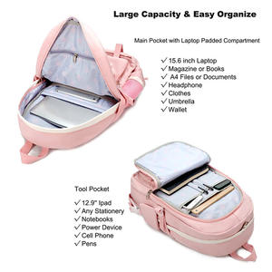 <span class=keywords><strong>2023</strong></span> à la mode à la mode personnalisé école pochette d'ordinateur <span class=keywords><strong>sac</strong></span> à dos ordinateur <span class=keywords><strong>sac</strong></span> à dos pour dame étudiant fille grand voyage en plein air - Product Image 2