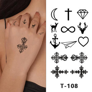 Vente en gros Nouveau design personnalisé Autocollants de couverture de <span class=keywords><strong>tatouage</strong></span> corporel sexy <span class=keywords><strong>Tatouage</strong></span> temporaire imperméable pour <span class=keywords><strong>femme</strong></span> - Product Image 3