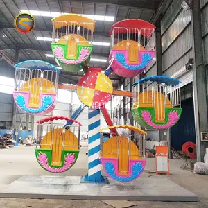 Cheap theme park kids game family ride amusement park kids mini ferris wheel for sale