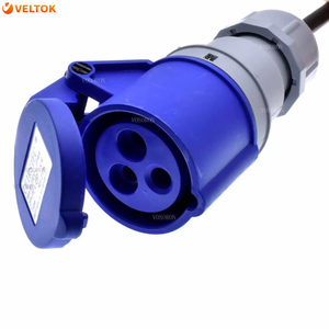 SCHUKO ปลั๊ก Iec309 316c6สายไฟ16แอมป์ Ip44 H05vv-f สาย1.5มม. 316p6เข้าเพื่อเสียบเป็นซ็อกเก็ต<span class=keywords><strong>เต้าเสียบ</strong></span> Cee7/3ยูโร - Product Image 5