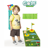 KS mainan Golfplay edukasi anak-anak mainan peralatan olahraga luar ruangan musim panas mainan olahraga bola Golf interaktif klub Golf Mini