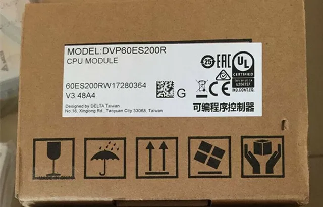 New Original Ready DVP60ES200R Warehouse Industrial Automation PLC Programming Controller