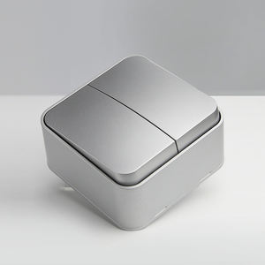 <span class=keywords><strong>Interruttore</strong></span> esterno Standard <span class=keywords><strong>di</strong></span> <span class=keywords><strong>tipo</strong></span> Hermano <span class=keywords><strong>di</strong></span> superficie due Gang One Way certificato CE/TUV/CB - Product Image 4