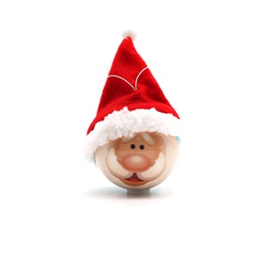 75mm polyfoam boule <span class=keywords><strong>De</strong></span> Noël avec chapeau - Product Image 3