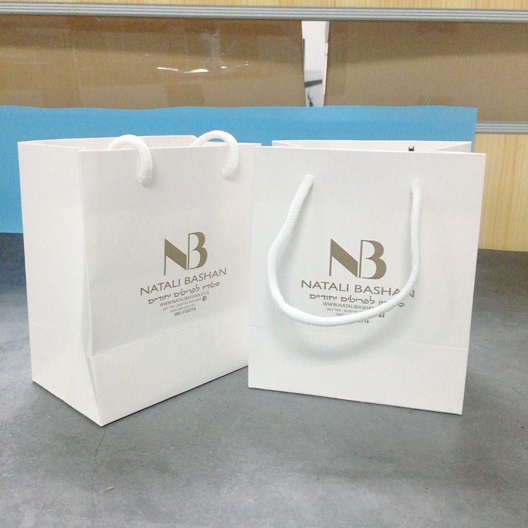 Small kraft paper bag for shopping packaging paper shopping bag for gift