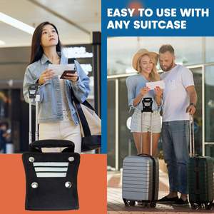 RTS Luggage Handle Extension Oxford Cloth Fashion Travel Abrasion Removable Comfort Grip Ideal for Suitcases Carry-On Luggage - Product Image 3