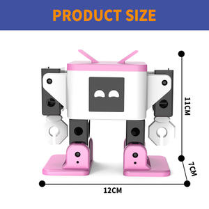 Robot intelligent programmable avec IA, apprentissage vocal, chat vocal, chant et danse, jouet électronique <span class=keywords><strong>en</strong></span> plastique - Product Image 6