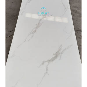 ขายส่ง ท็อปเคาน์เตอร์ห้องน้ำหินอ่อนเทียมสีขาว แบบกำหนดเอง ผลิตจากวัสดุคอมโพสิต คอเรียน อะคริลิก โซลิด เซอร์เฟซ - Product Image 5