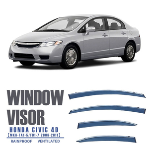 Parasoles para Parabrisas de Coche Honda Civic Sedan 2001-2022+, Cubierta para Parabrisas, Visera para Ventana, Visera para Lluvia y Sol, Pieza de Modificación - Product Image 3