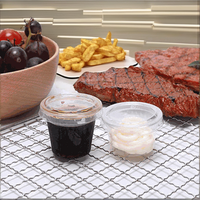 Gobelets à sauce jetables en PP de 0,75 oz, gobelets jetables