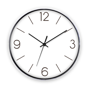 <strong>cheap</strong> promotional items with logo Plastic Wall Clock with Custom logo Reloj de Pared Horloge Murale <strong>house</strong> decoration interior - Product Image 5