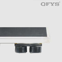 Chariot de transport vidéo robuste QFYS QF-620 avec capacité de charge de 380 kg et rail portable réutilisable