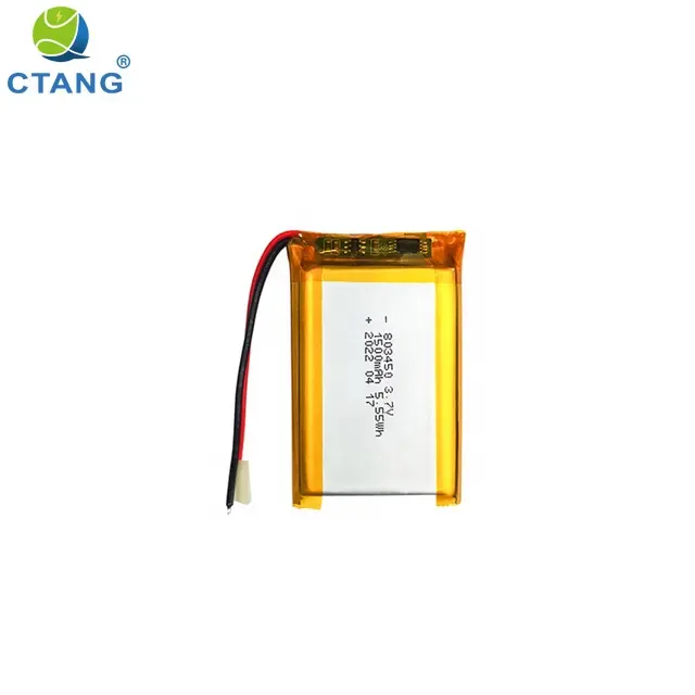 3.7v 1500mah 803450 लिथियम बहुलक लिथियम आयन बैटरी रिचार्जेबल बैटरी