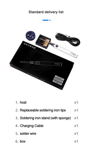 Fer à souder sans fil rechargeable par USB, batterie au lithium, outils de réparation portables - Product Image 6