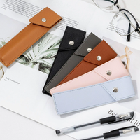 Étui à stylos multifonction anti-perte avec cordon de cou, organiseur de crayons, pochette de rangement pour stylos, cadeau de bureau haut de gamme