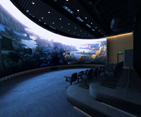Pantalla LED de Video Personalizada para Interiores P2 con Paneles Flexibles de Animación, Paso Fijo de 2 mm para Salas de Actuaciones