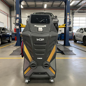 Nouvelle machine de <span class=keywords><strong>climatisation</strong></span> automobile X868, machine de recyclage, de récupération et de remplissage de réfrigérant automobile R134a, machine de nettoyage de tuyaux de <span class=keywords><strong>climatisation</strong></span> - Product Image 1