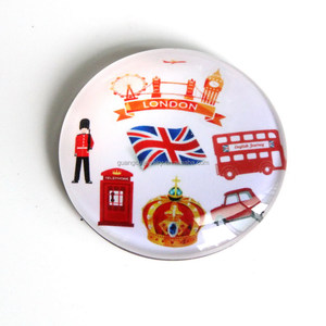 Diseño personalizado Londres Gran Bretaña Souvenir <span class=keywords><strong>Comprar</strong></span> en línea <span class=keywords><strong>Imanes</strong></span> de <span class=keywords><strong>nevera</strong></span> de cristal - Product Image 3