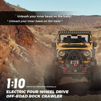 Wltoys 104010 104020 104026 Vehículo Todoterreno Eléctrico a Control Remoto con GPS de 4 Canales, Escala 1:10, Listo para Usar, 4WD, para Derrapes
