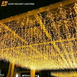 Esterno impermeabile decorare LED icicle luce per decorare luci esterne