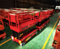 Plateforme élévatrice à ciseaux électrique GMH16 certifiée CE ISO, hauteur de travail de 16 m, pour travaux en hauteur