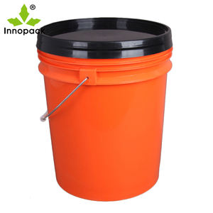 Meihan — seau de peinture en plastique, avec poignées en métal et couvercles de bande d'étanchéité, 5 gallons - Product Image 6