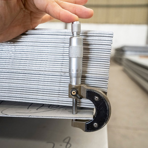 Lamiera di acciaio inossidabile laminata a freddo di alta qualità ASTM A240 304 4mm 6mm SS foglio decapato passivato per la facciata del pannello SS - Product Image 4
