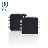 Microcontrolador ARM Cortex-M de 32 bits STM32F205RET6 original, 132KB Flash, CAN, USB, SPI, I2C, UART, LQFP-64, en stock.