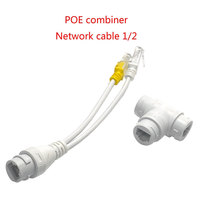 3Af 48V bis 12V Adapter kabel PC-Gehäuse Power Ethernet Splitter Inj ector für IP-Kameras PoE Supply Extend Module für Stecker/Buchse